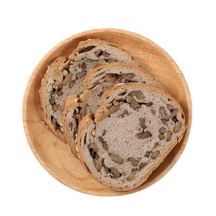 乔博全麦无糖大列巴正宗糕点荞麦粗粮核桃0糖食品坚果风味早餐