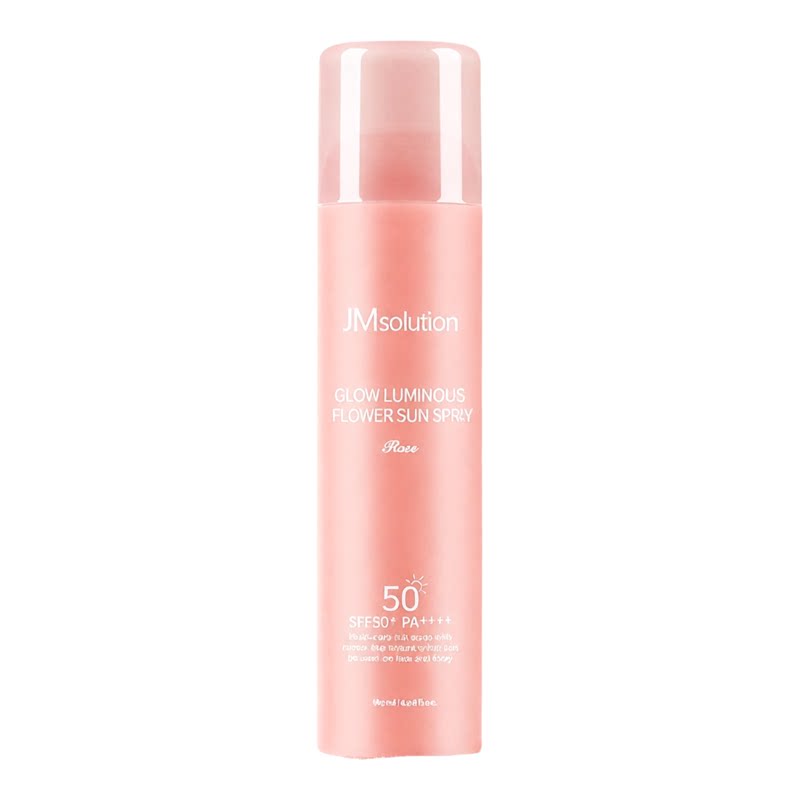 JMsolution 玫瑰防晒喷雾SPF50+PA++++180ml轻薄易吸收户外防护版