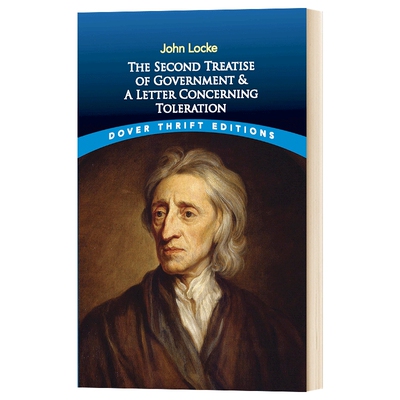 英文原版 The Second Treatise of Government and A Letter Concerning Toleration 政论二与宽容书信 洛克 政府论 英文版