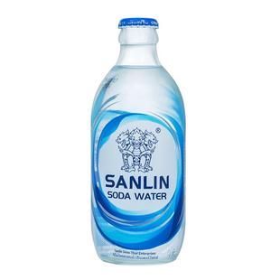 三麟苏打水无糖气泡水335ml*24瓶整箱含气矿泉水碳酸饮料苏打汽水