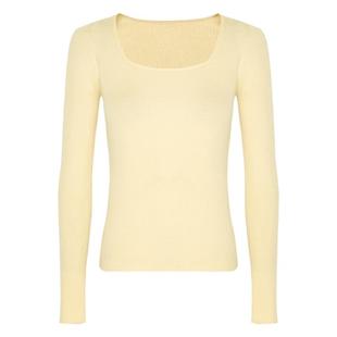 HPLY荷比俪季新款女复古U型领长袖毛衫针织衫HDD11650125