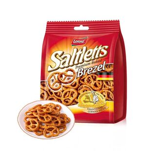 Salt Pretzel 波兰进口劳仑兹迷你饼干圈蝴蝶型蛋糕点心装饰品90g