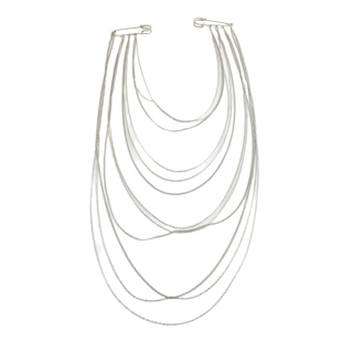 嘻哈甜酷多层素链条流苏胸针男女街舞西装配饰裤链别针2026新爆款