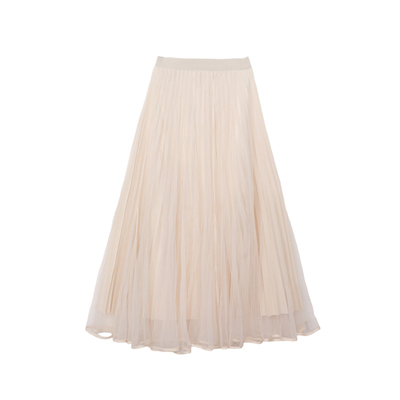 ENJOYME商场同款两面穿气质纱裙