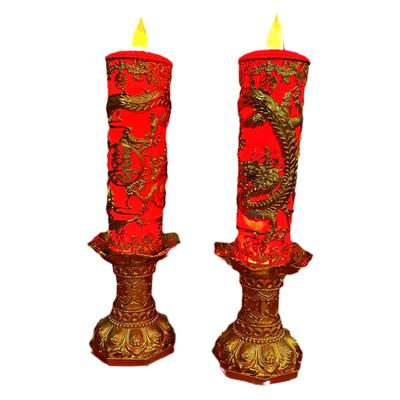 龙凤电子蜡烛新人拜祖电子火灯