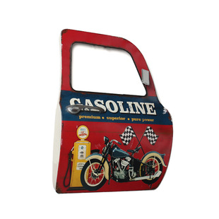 复古工业风铁艺壁饰汽车服务保养洗车场4s美容店酒吧背景墙面装饰