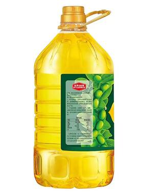 大豆油口福一级/精选/优选5L*4随机发桶餐饮摆摊煎炸炒菜家用食用