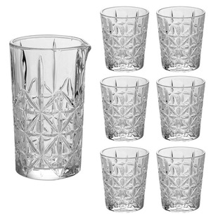 CKW  酒具中国风白酒杯分酒器套装家用玻璃一两小酒盅黄酒口杯子