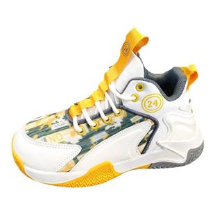 减震耐磨篮球鞋儿童男秋季2026新款男童训练软底中大童学生运动鞋