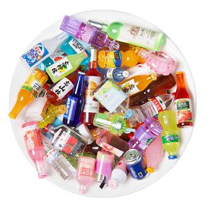 迷你盲袋玩具仿真食玩娃娃屋场景模型微缩摆件小礼物过家家夜光