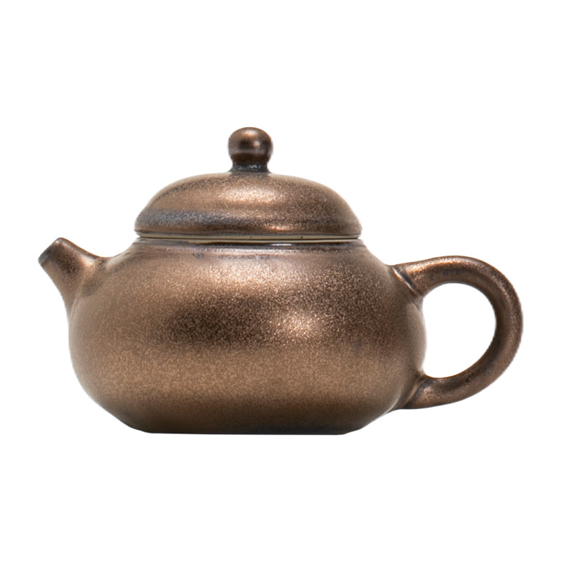 鎏金茶壶小容量个人专用泡茶单壶