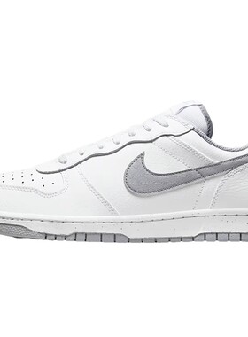 NIKE耐克男子秋季BIG LUX低帮运动休闲鞋复古白灰板鞋355152-106