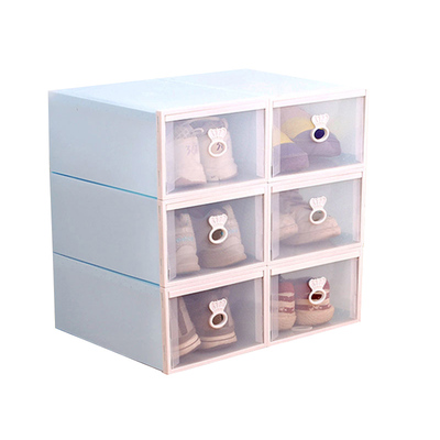 收纳架家用单个抽屉式多层鞋盒