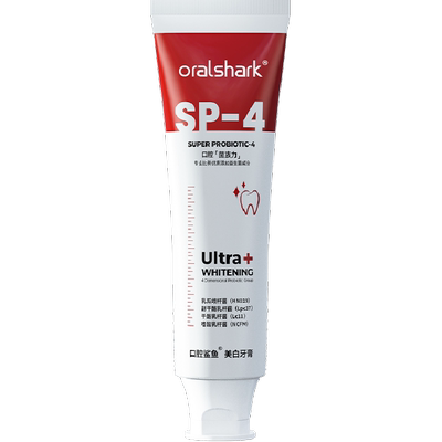 参半益生菌美白sp4牙膏