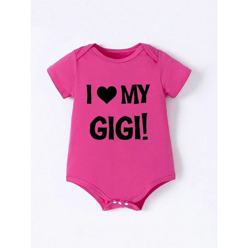 R 84153 Gray baby short sleeve romper 灰色宝宝短袖爬服