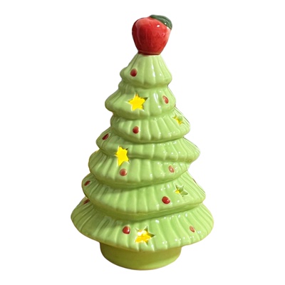 陶瓷苹果头圣诞树圣诞礼物