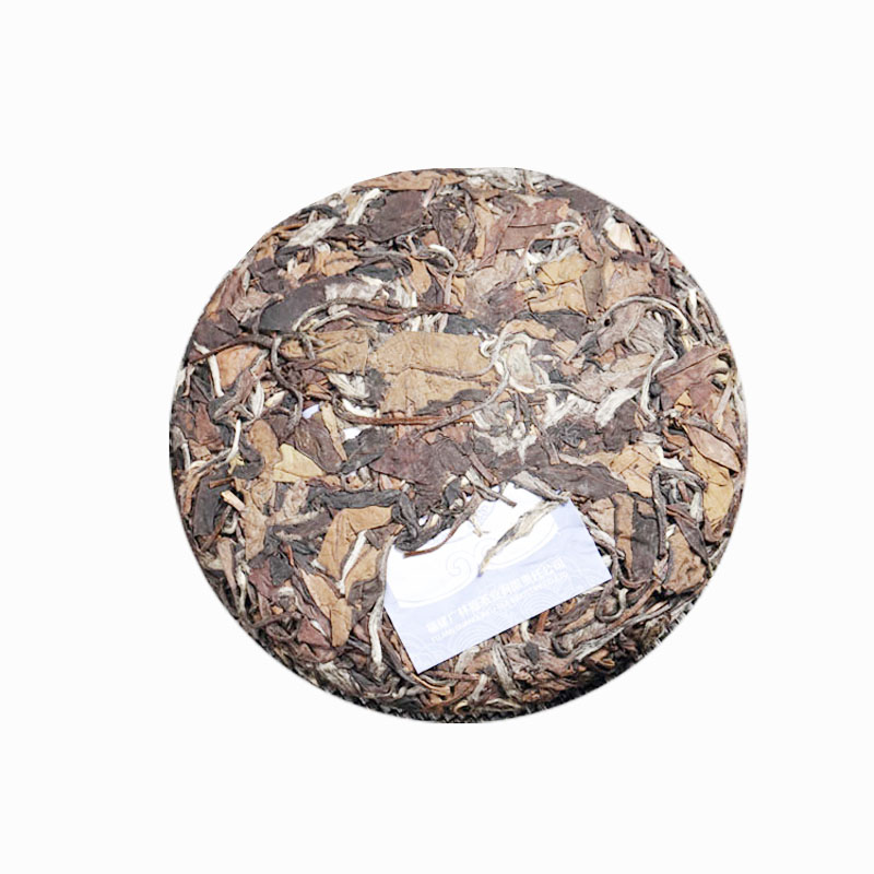 廣林福 福鼎白茶 高山貢眉 2011年老白茶 緊壓壽眉小餅 茶葉100克