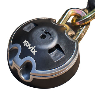 kovix摩托车车位地锁重机车地锚锁固定地桩防盗锁防抬车抗液压剪