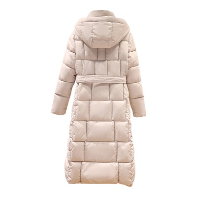 2025长款羽绒棉服女士保暖