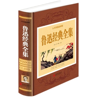 鲁迅经典全集 全彩珍藏版 呐喊 彷徨 狂人日记 阿Q正传 祝福 孔乙己 药等杂文散文小说 鲁迅作品少年润土 青少年课外阅读经典