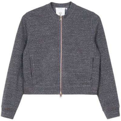 环保棉粗细针开衫外套运动