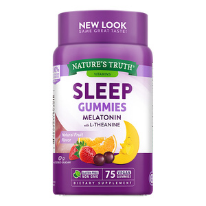 美国进口褪黑素*3 sleepwell睡眠糖安眠退黑素安瓶软糖果助眠睡眠