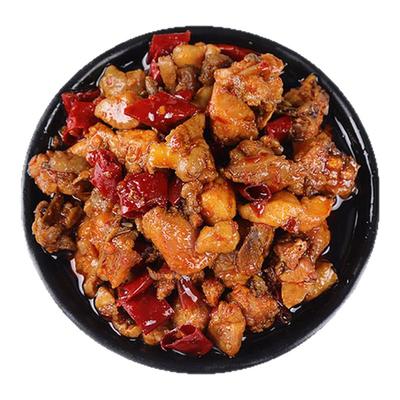冷吃辣子鸡丁麻辣鲜香四川特产