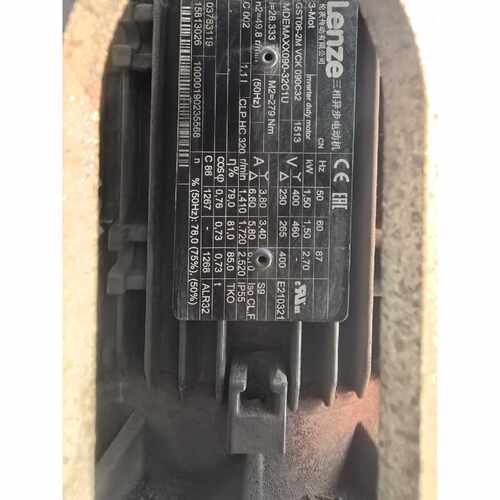 〔议价-可维修〕Lenze伦茨三相异步电动机 型号GST06-2M VCK0 工