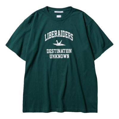 Liberaiders复古做旧休闲纯棉T恤