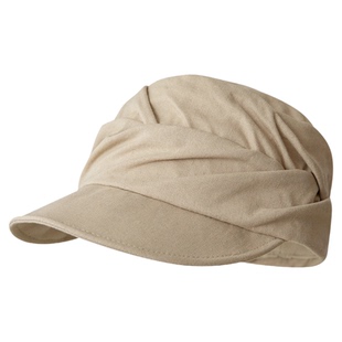 日系山本风褶皱马术帽女生2026春夏文艺纯色报童帽气质软檐鸭舌帽