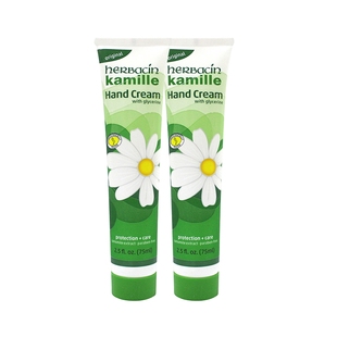 【自营】Herbacin贺本清小甘菊小雏菊护手75ml*2德国滋润护手霜