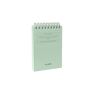 韩国iconic复古6个月每日学习计划本手持便携线圈本桌面日程本子