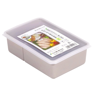 日本微波炉分格饭盒便当盒食品级