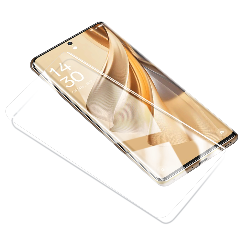 【3D热弯】连环马适用opporeno12钢化膜9reno13pro14/15c手机6por11+a3a5a6/7findx8ultra3防窥x8s10oppo5k十