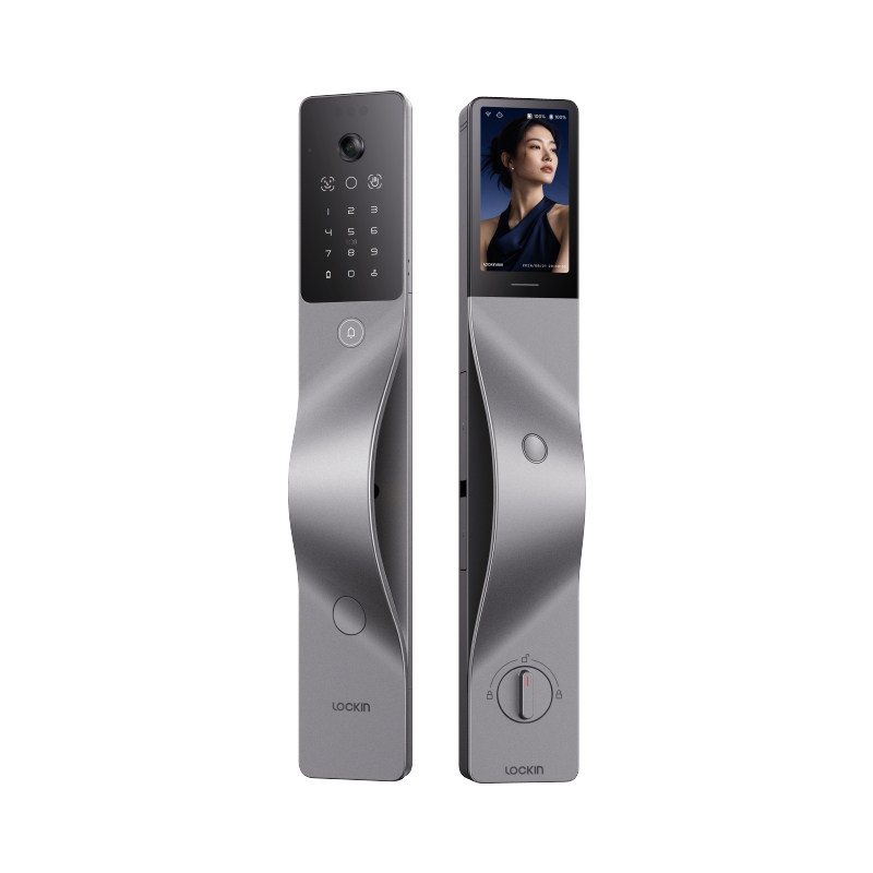 鹿客V5Max全景版掌脉人脸智能锁