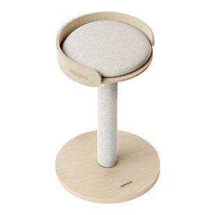 乐么猫爬架一体式猫抓柱猫窝猫树一体实木猫跳台不占地猫架省空间