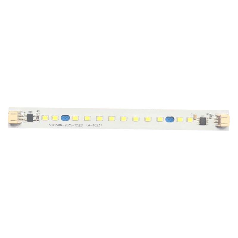 LED灯板吸顶灯改造长灯条免驱动直接220V硬灯条家用白光三色变光
