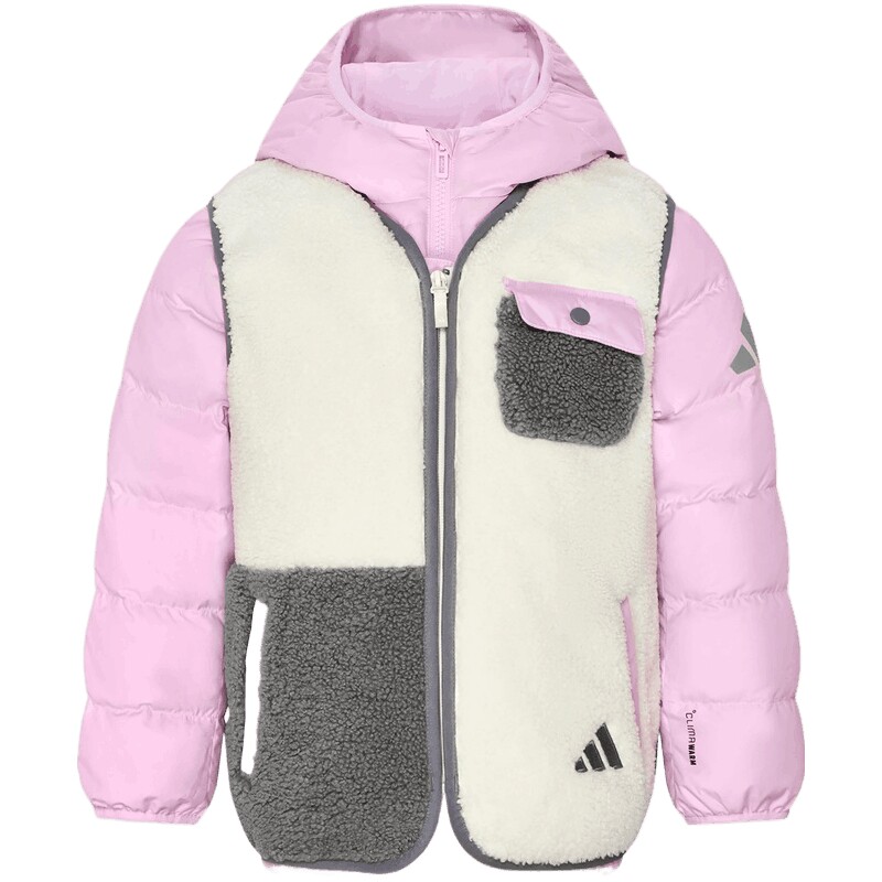 滔搏丨adidas阿迪达斯儿童LK 3IN1 DWN运动三合一羽绒服KX6518
