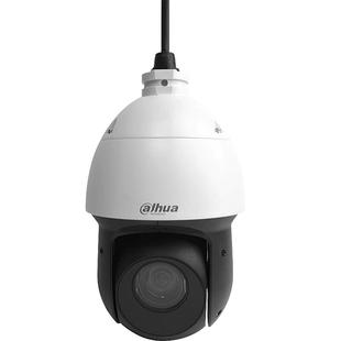 大华400万360度监控摄像头室外高清网络球机4寸球23倍POE网线供电