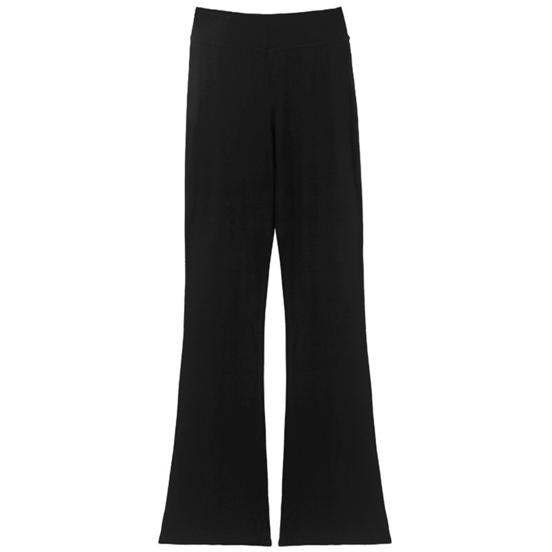 儿童舞蹈裤套装秋冬女童喇叭裤黑色拉丁舞裤子舞蹈服中国舞练功服