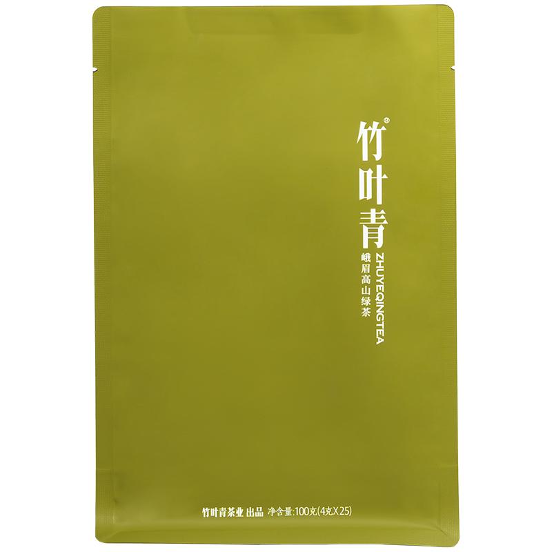 竹叶青茶叶25年新茶绿茶特级(品味)峨眉高山明前茶自饮自己喝100g