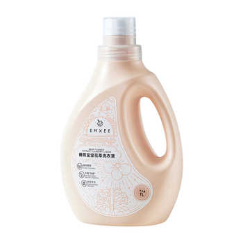 【新品】嫚熙婴儿花萃洗衣液宝宝儿童植萃洗衣护衣内衣裤洗衣液实付29.9元到手包邮