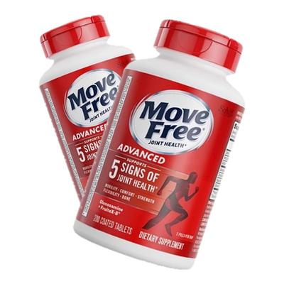 美国维骨力MoveFree益节红瓶骨胶原软骨素绿瓶白瓶氨糖葡萄糖高钙