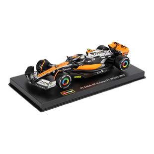 比美高1:43迈凯伦F1车模MCL60方程式模型2023仿真合金小车诺里斯