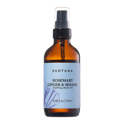 泰国SUDTANA光润养身体油（姜黄香）滋养提亮细腻光滑补水保湿