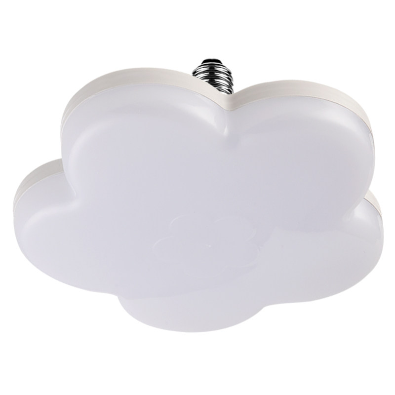卧室卫生间花型E27螺口飞碟灯泡
