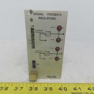 Cerutti RE51114 Signal Feedback Insulators Circuit Board / C