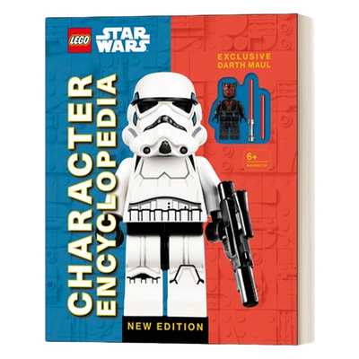 英文原版 LEGO Star Wars Character Encyclopedia New Edition 乐高 星球大战角色百科全书新版 英文版 进口英语原版书籍