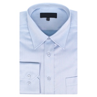 高支纱高档男士长袖衬衫高支棉纯色纯棉商务正装绅士精品衬衣厚冬