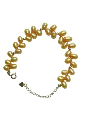 欧美风老钱风金珍珠设计延长链